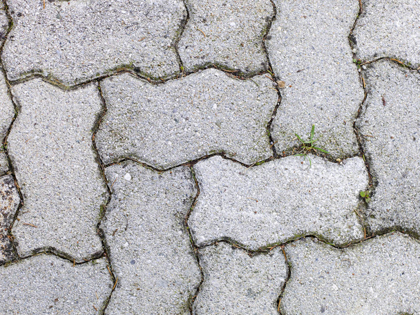 old weathered grey pavement background - Foto, afbeelding