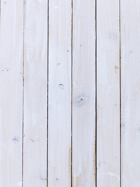 Carpentry template with white wooden planks - Photo, Image