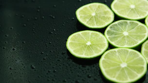 Slices of fresh lime  - Footage, Video