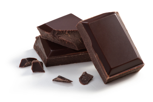 Три кусочка шоколада
 - Фото, изображение