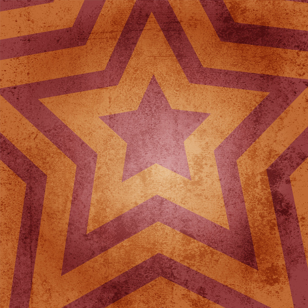 Vector retro star background - Vector, Image