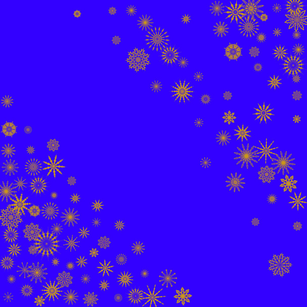 Año Nuevo vector de fondo con la caída de copos de nieve
 - Vector, Imagen