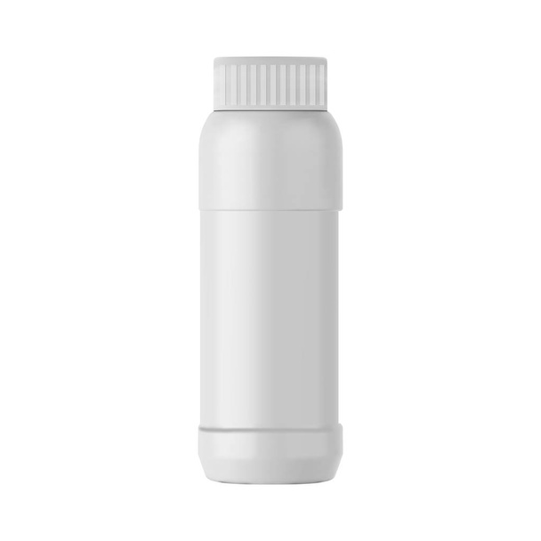Plastic Container Cosmetic SPA Healthcare Mockup - Vector, imagen