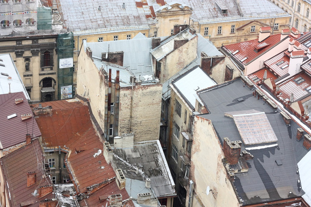 the roofs of Lviv, Ukraine - Foto, immagini