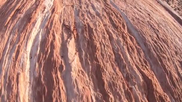 Valley of Fire texture rock - Footage, Video