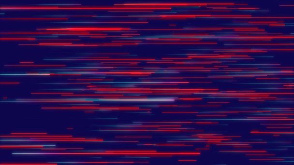 赤・青の抽象的なラジアル ライン、幾何学的な背景です。データ フロー。光ファイバーです。爆発の星。運動効果。バック グラウンド - 写真・画像