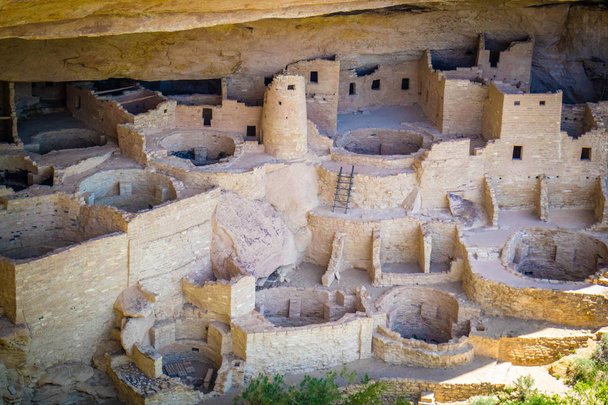 The Cliff Palace in Mesa Verde National Park, Colorado - Foto, immagini