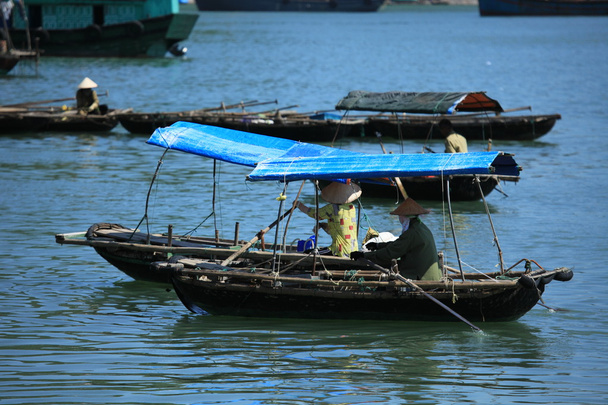 Floating Market Vietnam - Photo, Image