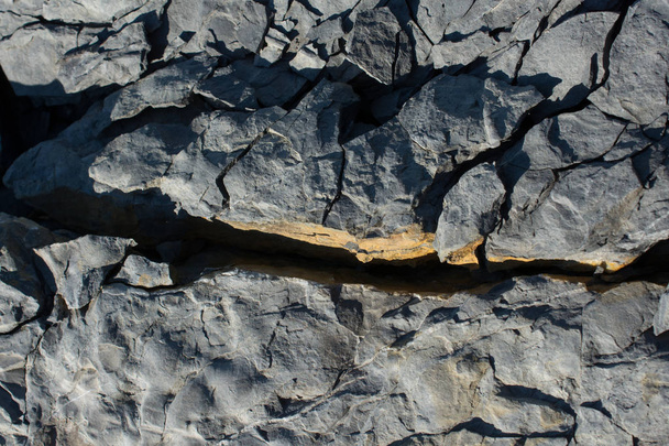Pierre naturelle ou surface de pierre comme texture de fond - Photo, image