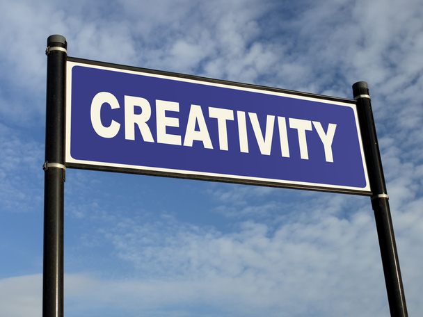 Creativity signpost - Photo, Image