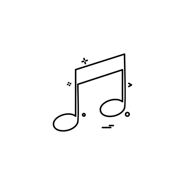 music player audio icon - Vektor, Bild