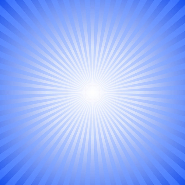 Gradiente azul estrella abstracta estallido fondo - gráfico vector hipnótico
 - Vector, Imagen