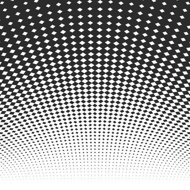 Black dots on white background. Vector illustration. Abstract background with halftone dots effect. - Vector, Image