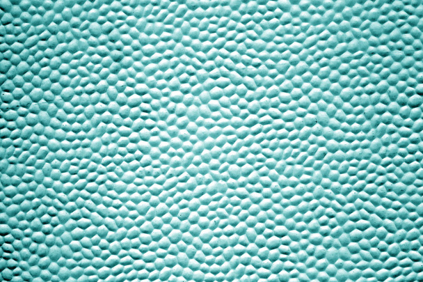 Textura metálica con burbujas en color cian. Fondo abstracto y textura para el diseño
. - Foto, imagen