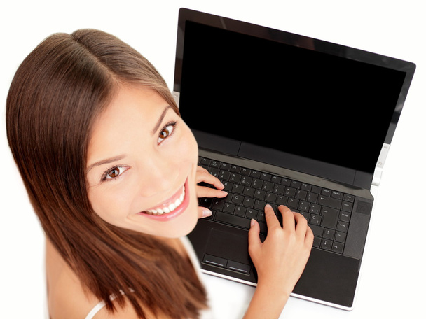 Femme ordinateur portable - Photo, image