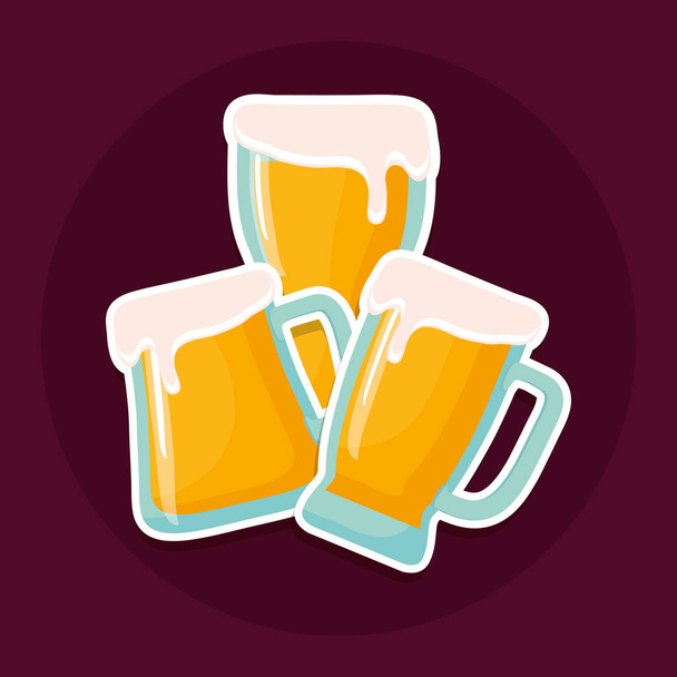 пивные банки икона напитков
 - Вектор,изображение