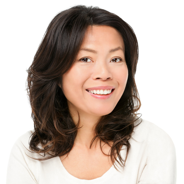 Asian woman smiling happy - Photo, Image