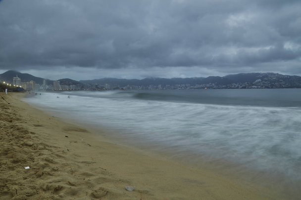 ' Nde Acapulco, Meksika Beach günbatımı - Fotoğraf, Görsel