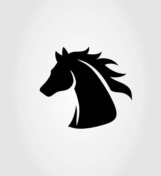 Head Horse Logo, art vector design  - Вектор,изображение