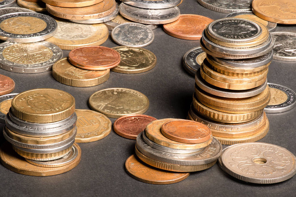 Різні європейські монети
 - Фото, зображення