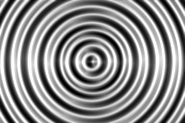 Blurred of gray swirl on black background - Photo, Image
