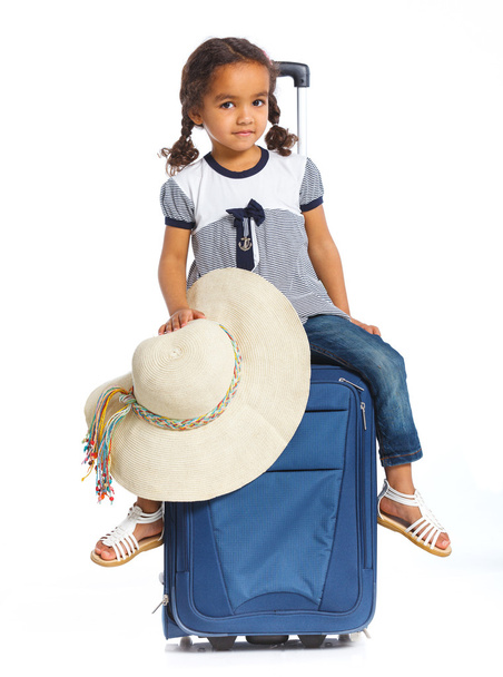 Girl Going On Vacation - Foto, imagen
