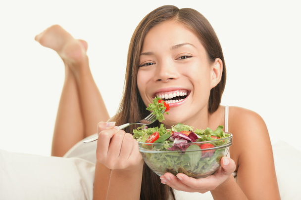 健康的な食事のライフ スタイル女性 - 写真・画像