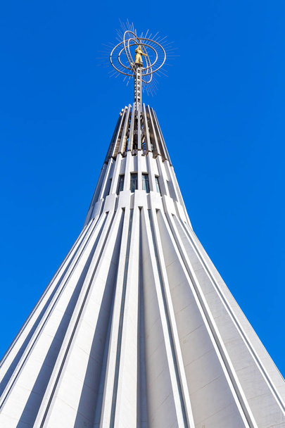  Siracusa, Itália. Telhado da igreja de Madonna della Lacrime
 - Foto, Imagem