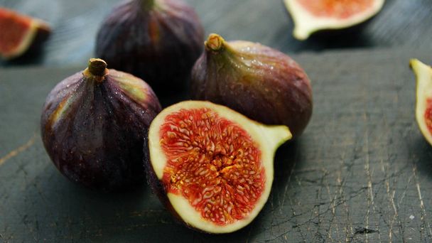 Delicious figs in closeup - Foto, Imagen
