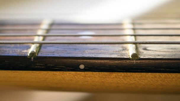 güzel bir elektro gitar boyun - Fotoğraf, Görsel