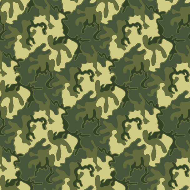 Leopard Seamless Pattern On Camouflage Military Stock Vector (Royalty Free)  1596545386