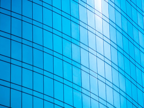 Astratto modello di vetro finestra esterno di architettura edificio per uffici
 - Foto, immagini