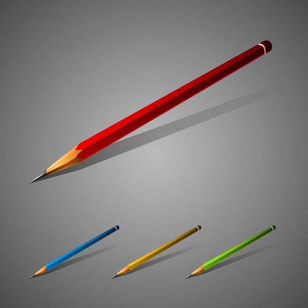 Set di matite vettoriali
 - Vettoriali, immagini