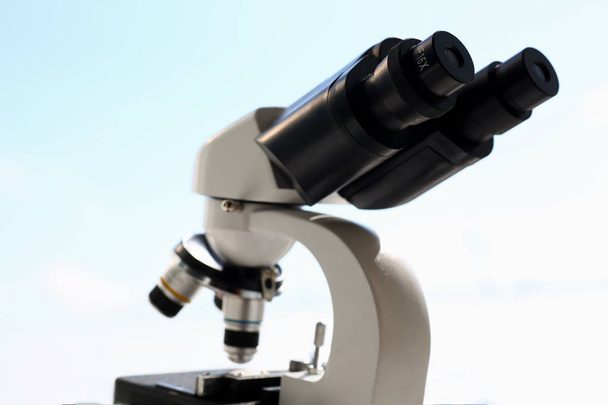 The head microscope on the background of - Photo, Image