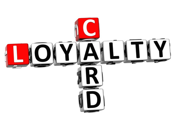 3D Card Loyalty Crossword - Photo, Image