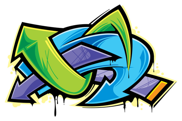 Graffiti - Vector, Image