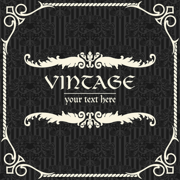 Vector vintage background - Vecteur, image