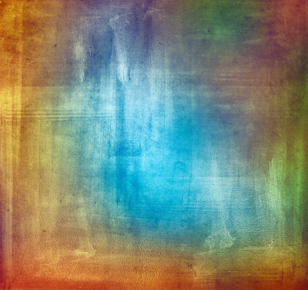 Colorful grungy textured wall background - Photo, Image
