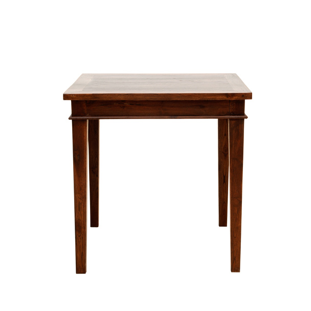 sedia e tavolo in legno isolato su sfondo bianco
 - Foto, immagini