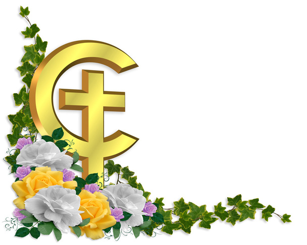 Великдень кордону християнський хрест - Фото, зображення