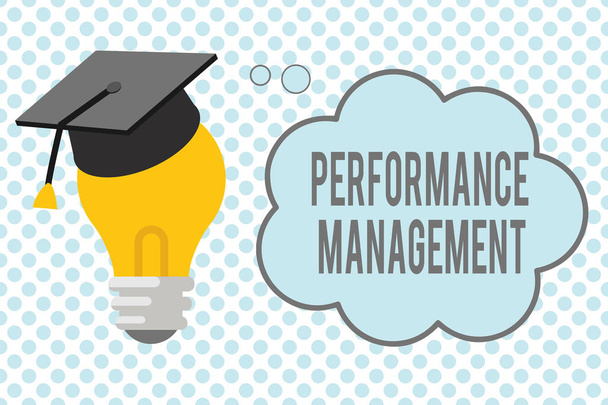 Scrittura concettuale a mano che mostra Performance Management. Business photo showcase Migliorare l'efficacia complessiva dei dipendenti Contributo
 - Foto, immagini