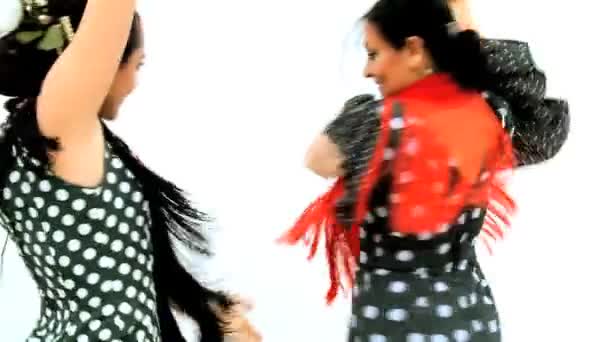 dramatické flamenco tanečnice - Záběry, video