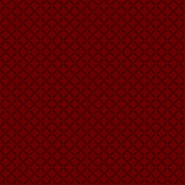 Arte inconsútil abstracto vintage patrón rojo oscuro. Ilustración vectorial
 - Vector, Imagen
