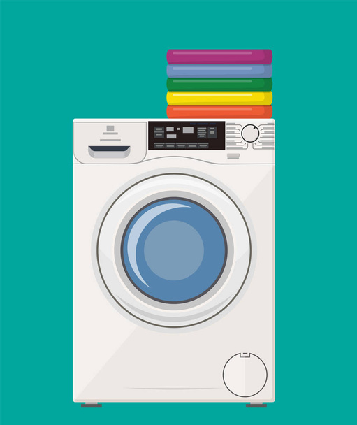 icono de lavadora - Vector, imagen