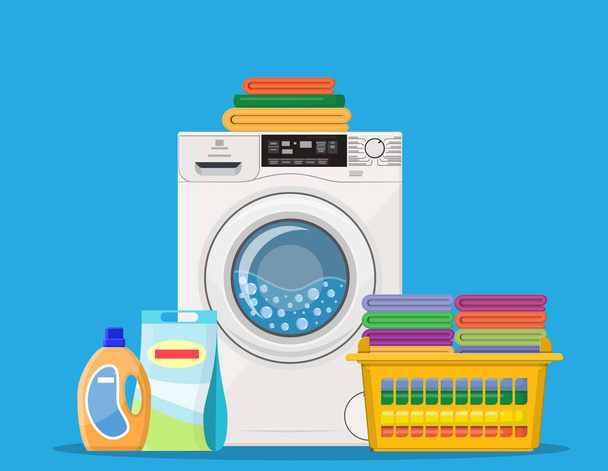 Washing machine icon - Vector, Image