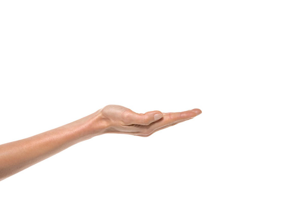 Body language with hand - Hand language - Foto, imagen