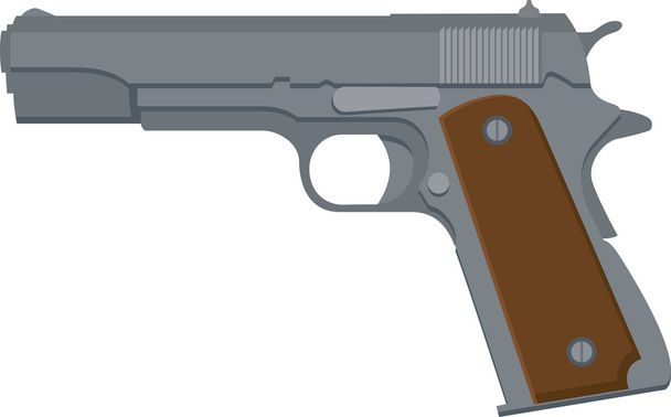 Pistol - Vector, Image