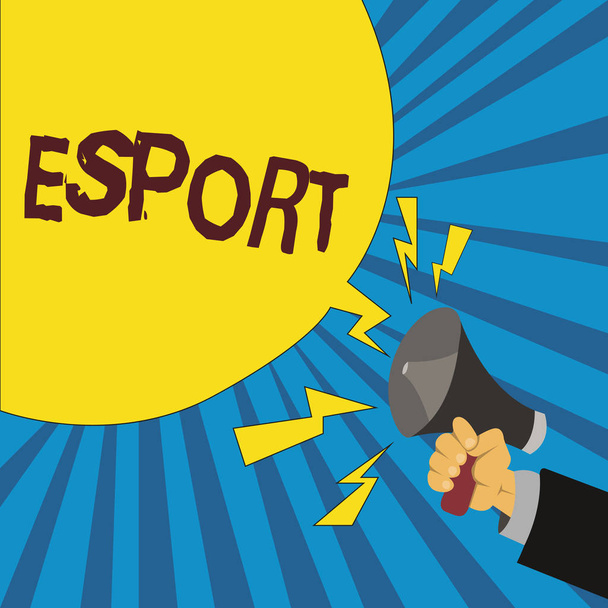 Текстовая трансляция Esporte. Бизнес-концепция многопользовательских видеоигр играла конкурентно для зрителей и веселья
 - Фото, изображение
