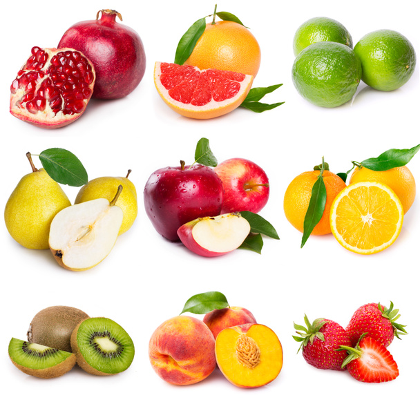 Fruit collage - Фото, изображение