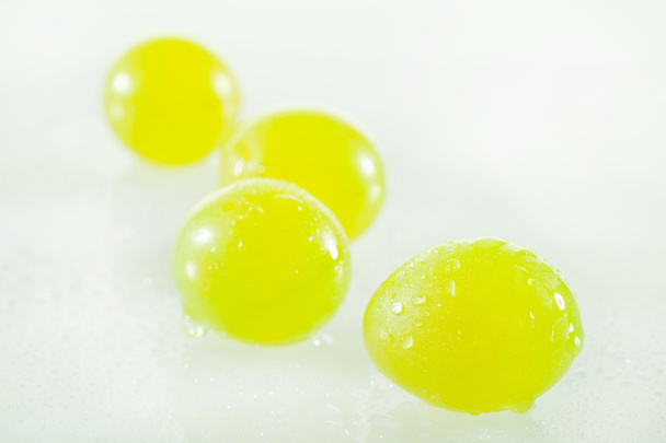 Juicy green grapes - Foto, imagen